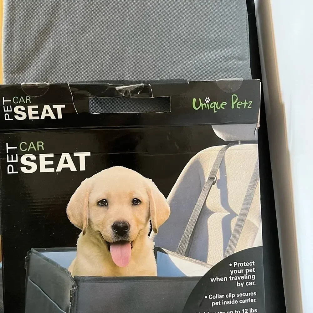 UNIQUE PETZ “PET CAR SEAT” NIB